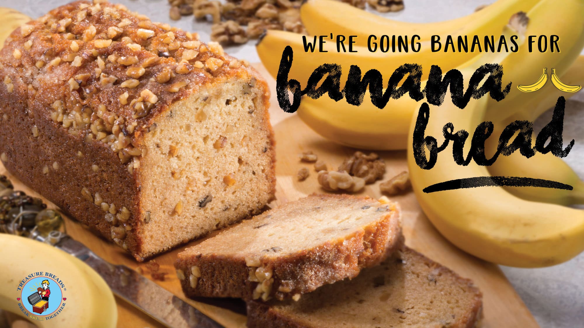 We're going bananas for gourmet banana bread!