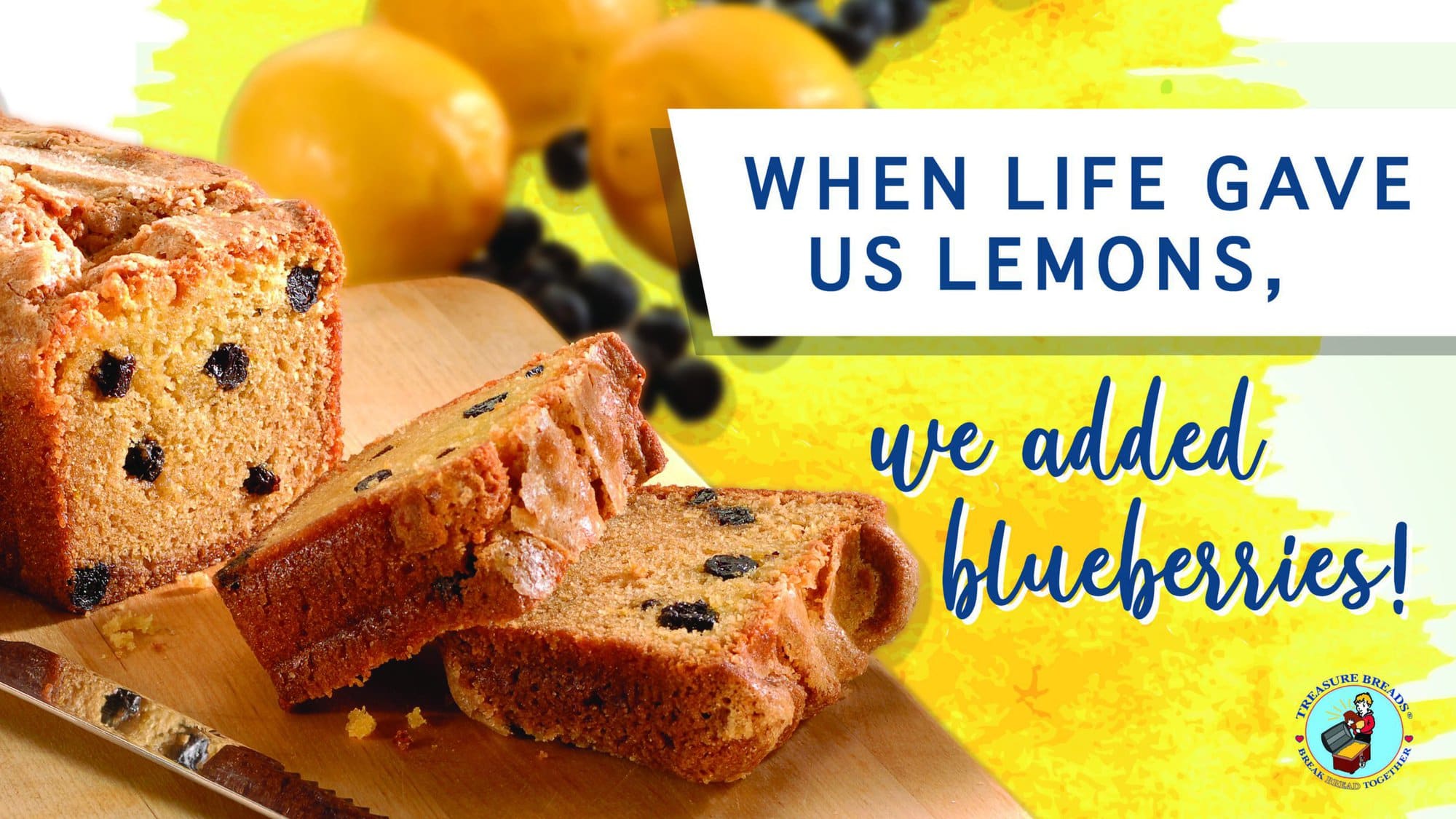 When life gave us lemons, we added blueberries!